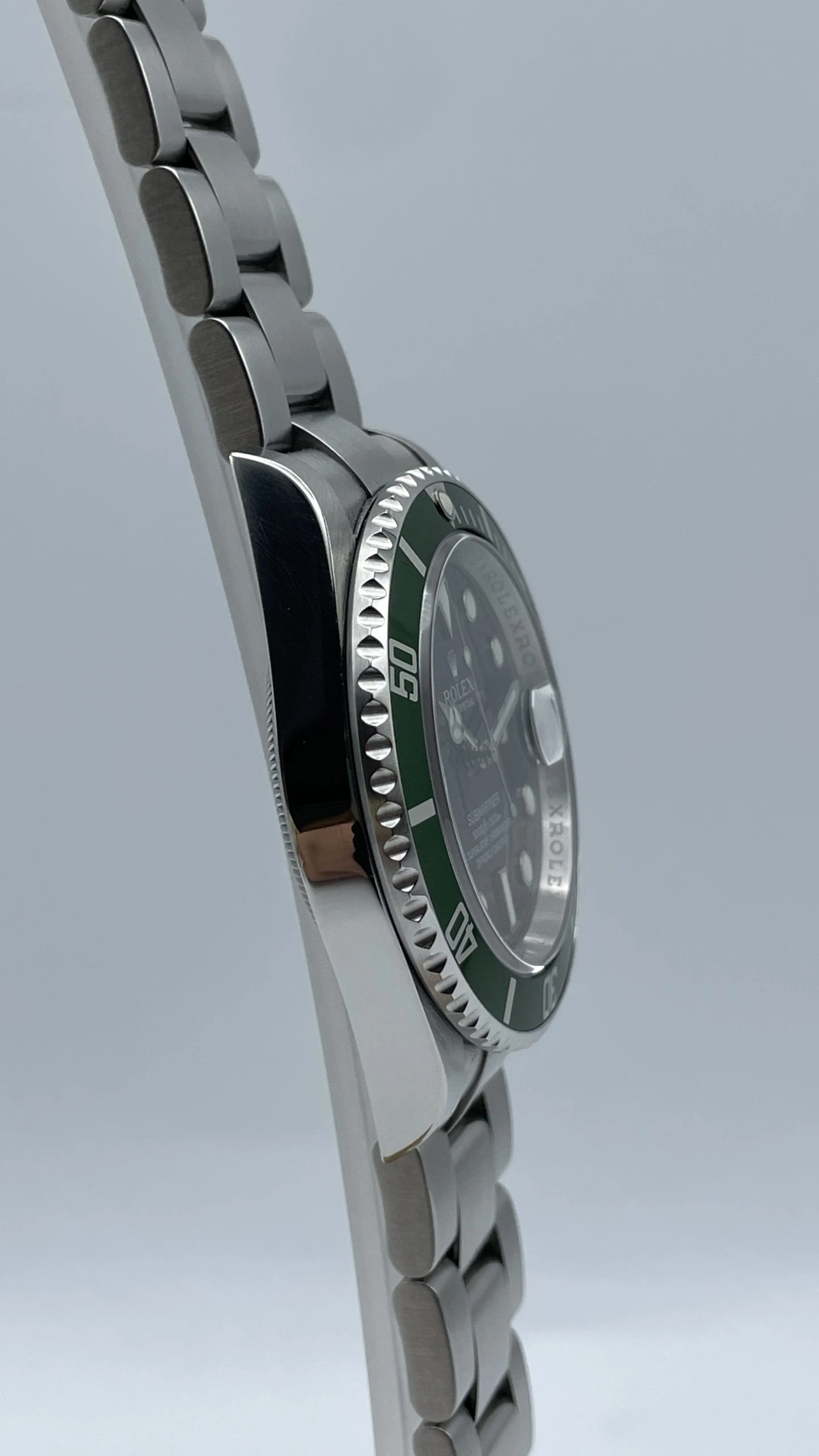 Rolex Submariner Date Ref.16610lv RRR Kermit 40mm - 2010 - immagine 6