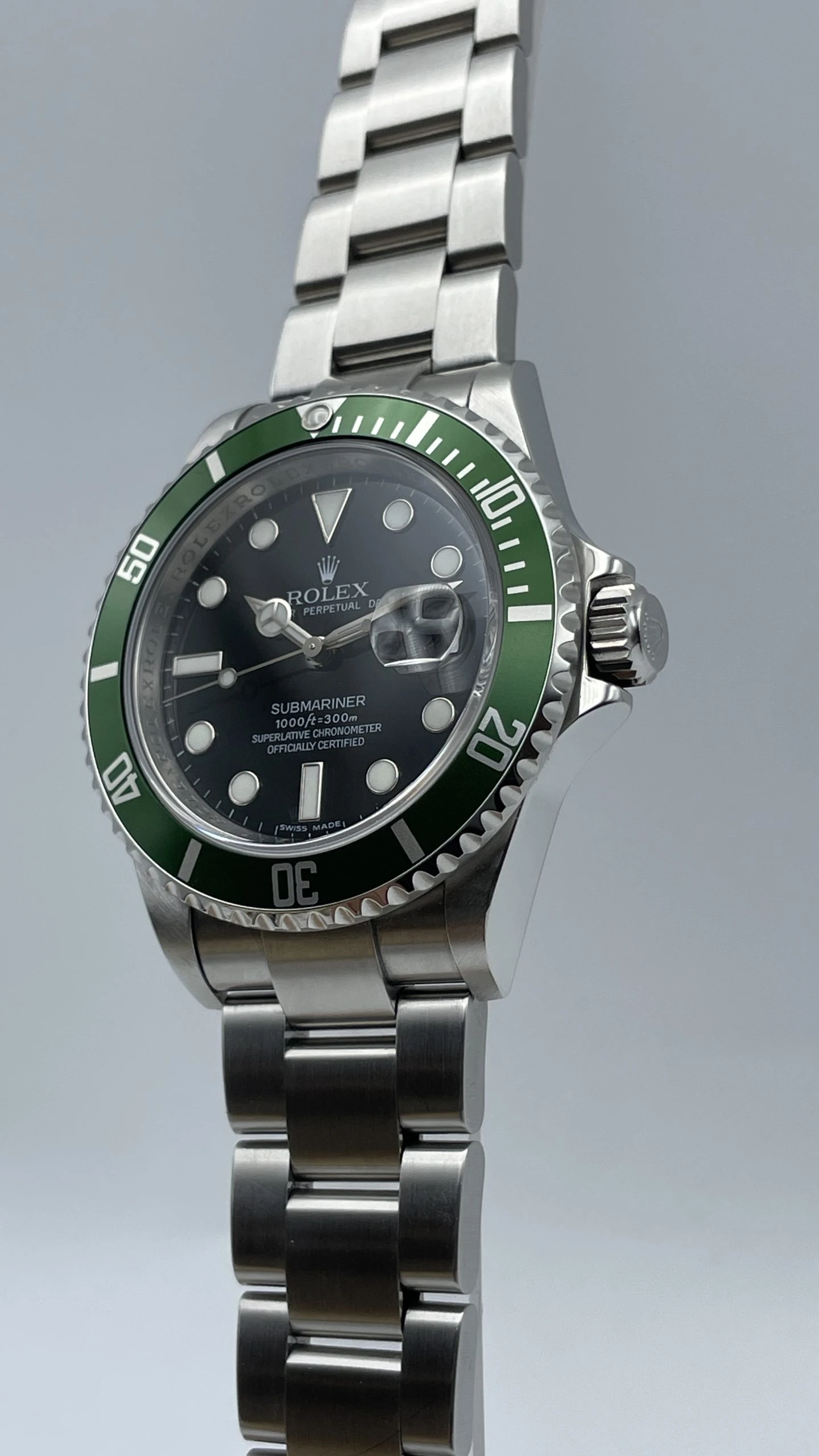Rolex Submariner Date Ref.16610lv RRR Kermit 40mm - 2010 - immagine 3