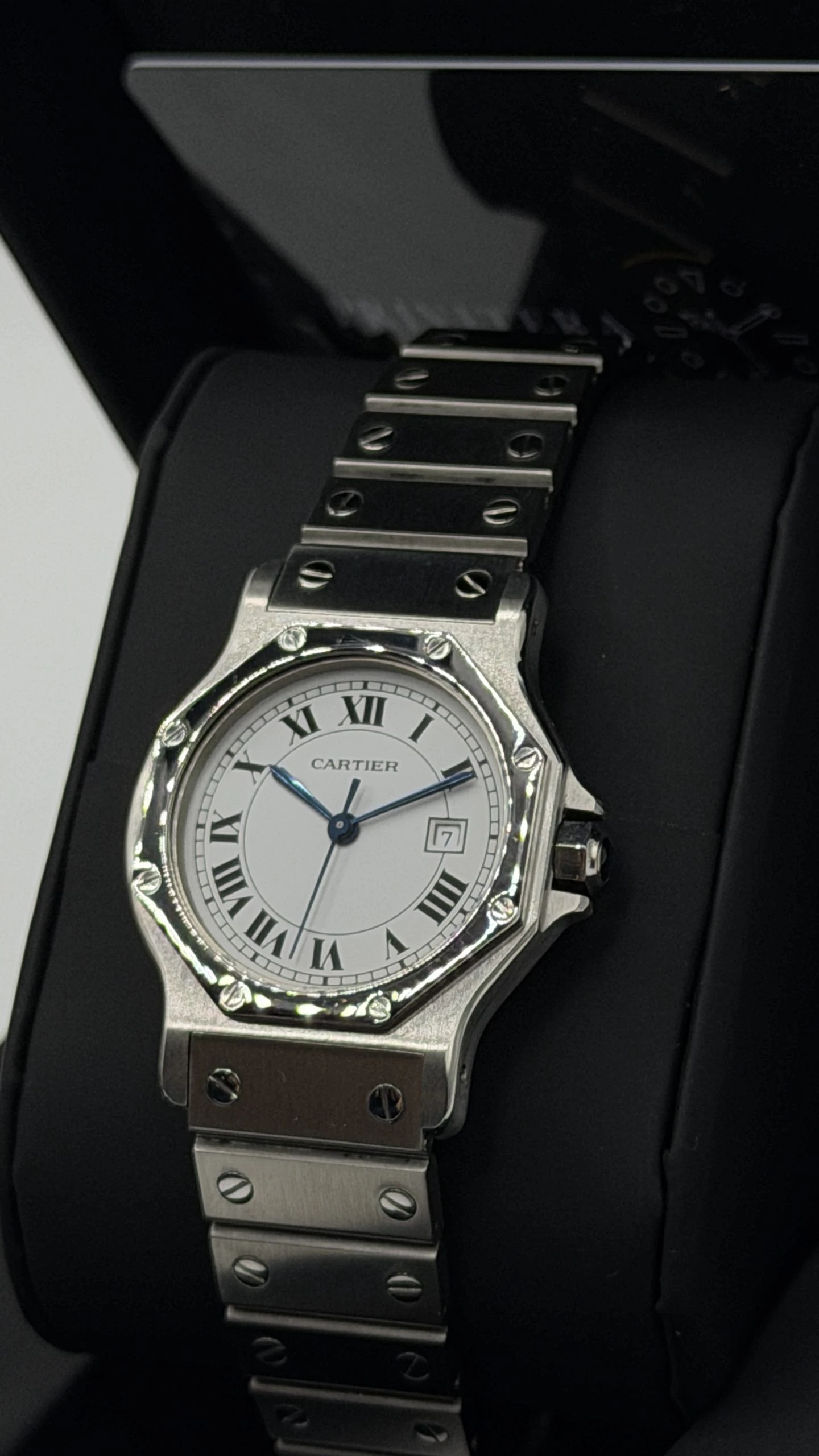 Cartier Santos Octagon Ref.2965 Automatic 30mm - 1995