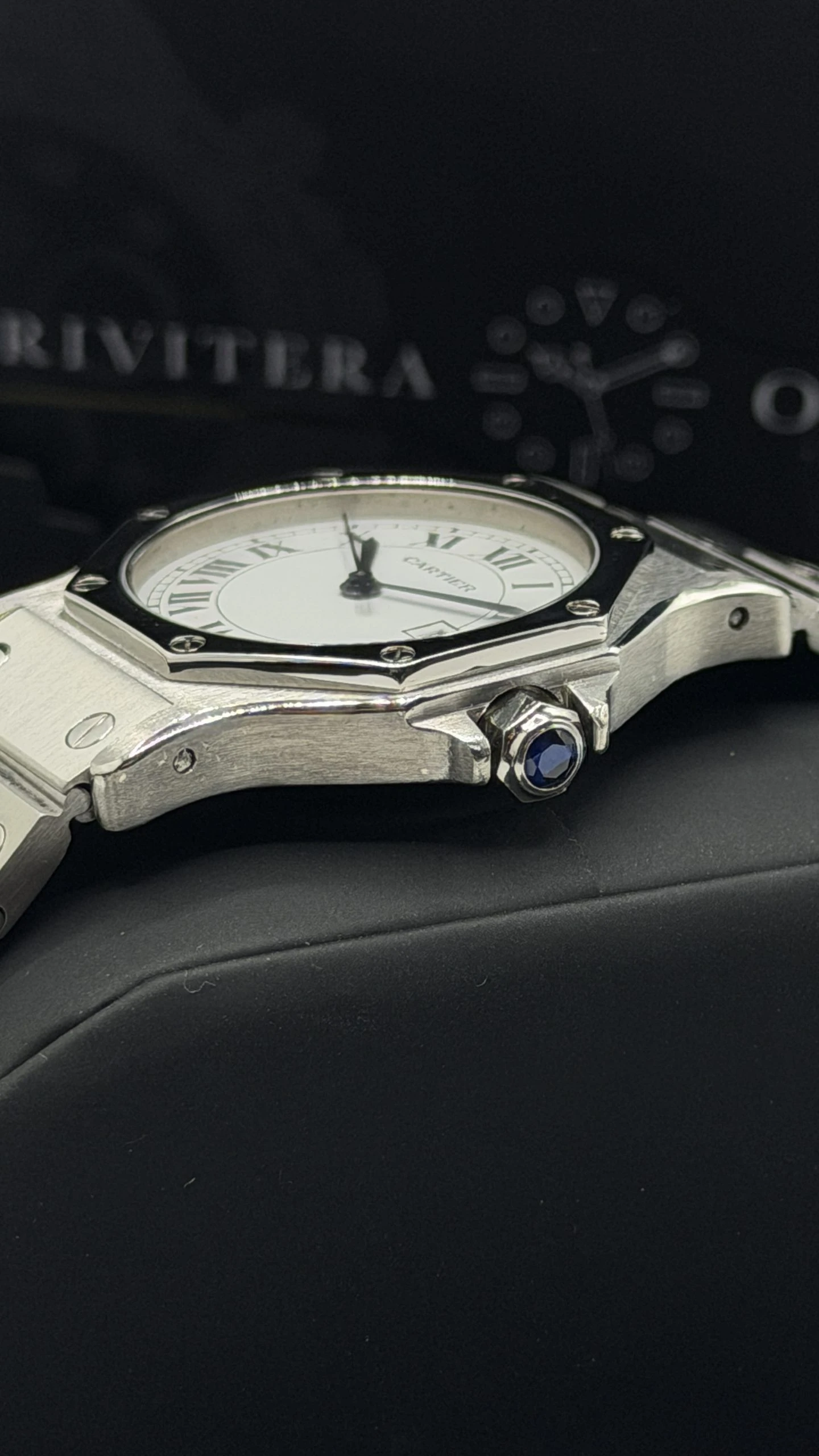 Cartier Santos Octagon Ref.2965 Automatic 30mm - 1995 - immagine 11