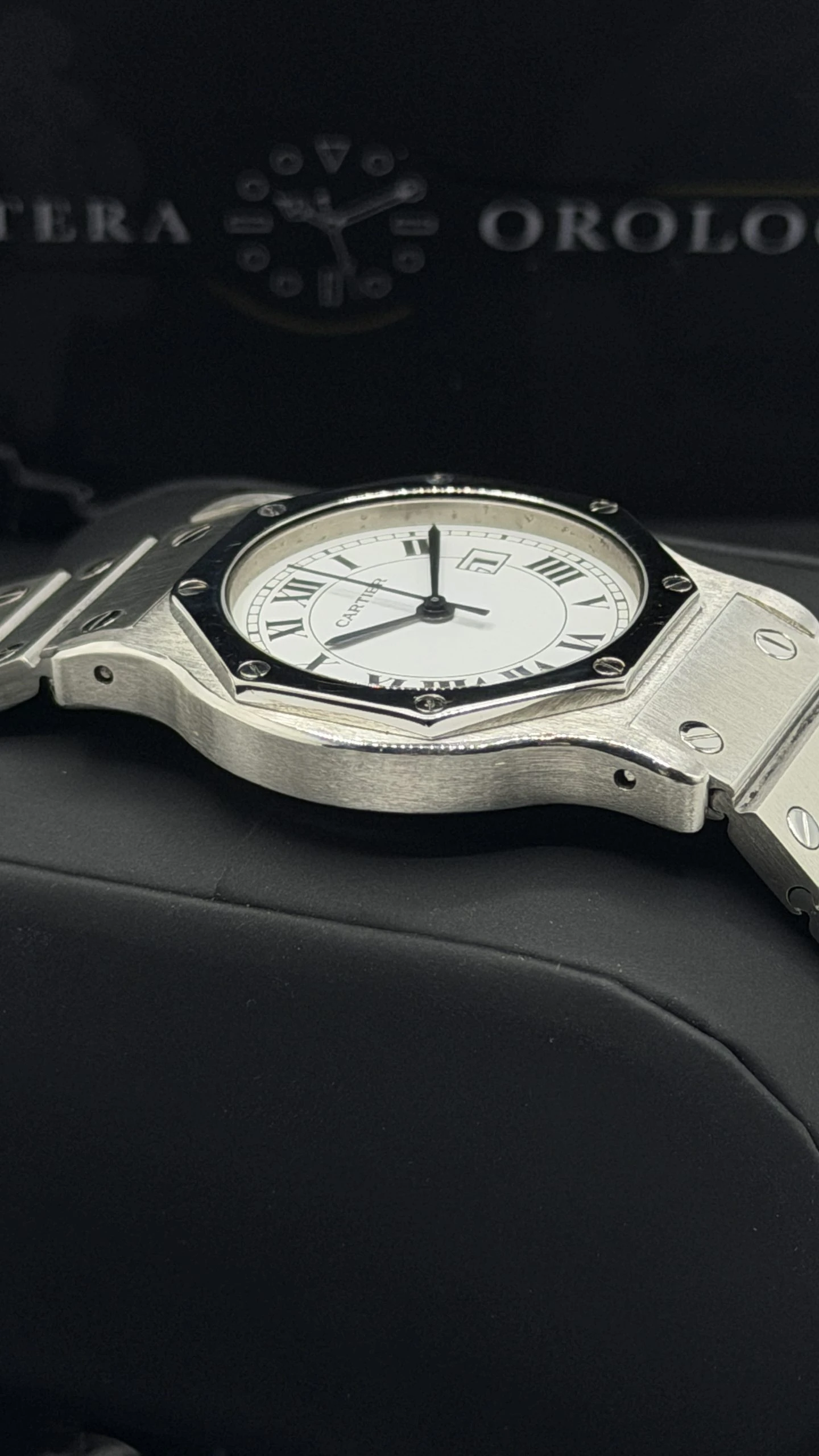 Cartier Santos Octagon Ref.2965 Automatic 30mm - 1995 - immagine 12