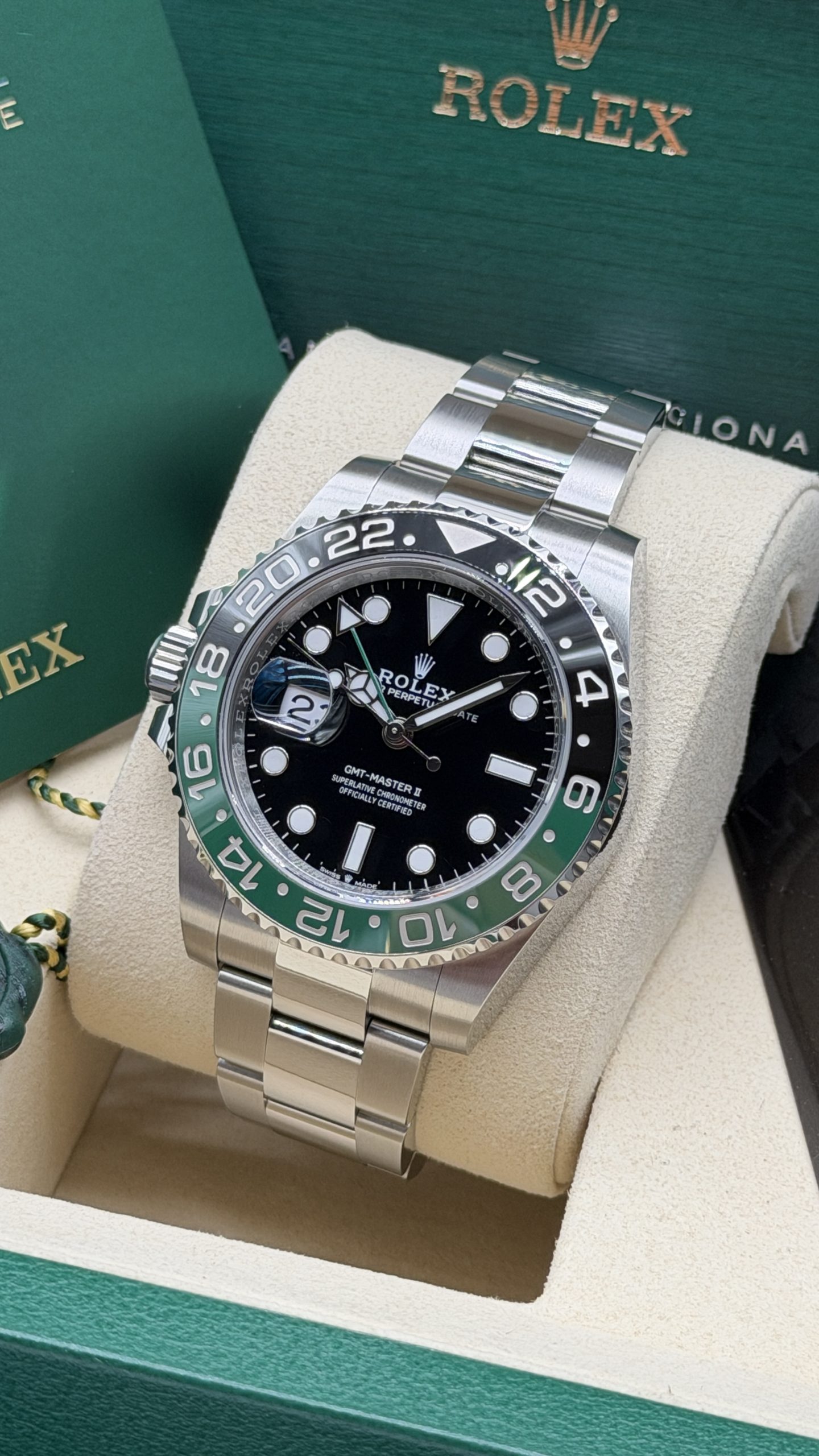 Rolex Gmt Master 2 Sprite Ref.126720vtnr 40mm - 2026 - immagine 2