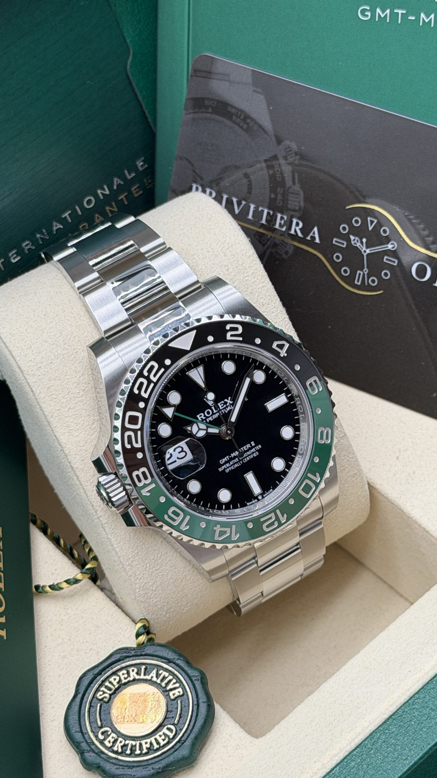 Rolex Gmt Master 2 Sprite Ref.126720vtnr 40mm - 2026 - immagine 6